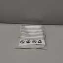 TTQYFNM White Grey Round Tablecloth 54 Inch Minimalism Grey Leaves Bordered Farmhouse Circle Table Cloth Waterproof and Stain Resistant Fabric Table Cover for Kitchen Dining Room Patio Home Decor