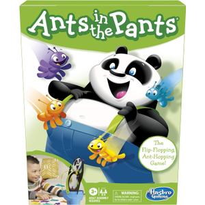 Hasbro Gaming Ants in The Pants Preschool Game for Kids Ages 3+, Fun Board Game for 2-4 Players