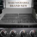 Hisencn 18.75'' Cooking Grates for Members Mark G54502-1 4 Burner Gas Grill, Cast Iron Grates for Charbroil 463211514, 463211513, 463211512, 463211511, 463211711, 463210511