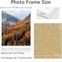 Picrit 14x17 Picture Frame, Photo Frame for Wall Mounting Display, White