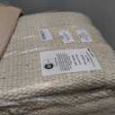 Natural Jute Cotton Area Rug - 8x10 Rug - Boho Rugs for Living Room, Bedroom, Dining Room, Hallway, Office, Entryway - Rustic Vintage Bohemian Carpet Home Dcor - Hand Woven Rugs 8x10 ft