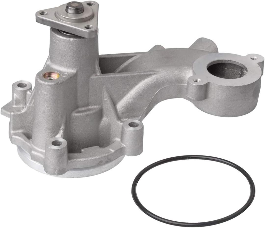 AUQDD AW6741 Professional Water Pump Kit With Gasket Fit For (Engine 5.0L/5.2L V8;with 3 Bolt Pulley) 2011-2020 Ford F-150 12 13 14 15 16 17 18 19 20 Mustang