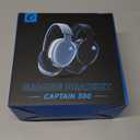 Gtheos 2.4GHz Wireless Gaming Headset for PC, PS4, PS5, Mac, Nintendo Switch, Bluetooth 5.2 Gaming Headphones with Noise Canceling Microphone, Stereo Sound, ONLY 3.5mm Wired Mode for Xbox Series-Black