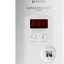 Kidde Carbon Monoxide Detector, Plug In Wall with 9-Volt Battery Backup, Digital LED Display