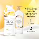 Olay Body Wash for Women, Ultra Moisture, 24hr Moisturizing, Hydrating & Refreshing, B3 Vitamin Complex, Free of Parabens & Phthalates, for All Skin Types, Shea Butter Scent, 22 fl oz (Pack of 4)