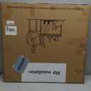 alawooder Folding Desk - 31.5" Wood Top Foldable Desk for Small Spaces | No Assembly Required Compact Desk for Home Office, Writing, and Study