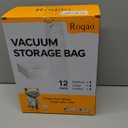Vacuum Storage Bags, 12 COMBO Vacuum Seal Bags for Clothing, Space Saver Vacuum Travel Bags for Luggage, Comforters, Bedding, Blankets