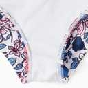 PATPAT Family Matching Swimwear Floral Pattern Tankini Swimsuits and Swim Trunks (M)