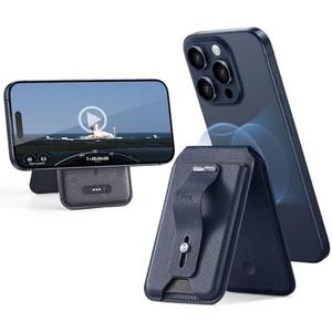 ESR for Magsafe Wallet, Geo iPhone Wallet Tracker with Full Find My Functionality, Adjustable Stand, for iPhone 17/16/15/14/13/12 Series,Dark Blue