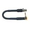 3 x WJSTN 3Pin Mini XLR to 3.5mm Adapter 1/8" TRS to Mini XLR Stereo Mini XLR Female to 1/8" 3.5mm Cable for Professional Recording Studios, Camera Headset and Other Equipment 10 inch (4 inches)