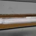 LazBlinds No Tools No Drill 1" Vinyl Mini Blinds, Cordless Blinds for Windows, Light Filtering Horizontal Window Blinds & Shades, 30" W x 64" H, White