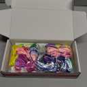 DDAI Arts and Crafts for Kids Age 8-12 Friendship Bracelet Making Kit for Girls - Best Birthday Gifts Ideas for Girl 7 9 10 11 Year Old - Popular Bracelets String Maker Toys Set (Purple)