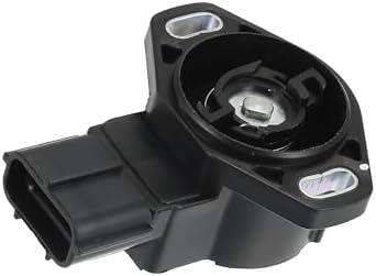 ACROPIX Throttle Position Sensor TPS for Toyota Pickup MR2 Celica Tercel Camry 4Runner Previa T100 for Lexus ES250 for Chevrolet Nova 89452-12040 ABS Black Car Parts