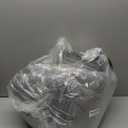 YIHOUSE Memory Foam Grey Bathroom Rug Sets 5 Piece, Ultra Absorbent Bath Mat for Bathroom - Non-Slip Machine Washable & Dry Quickly, 5 Piece Bathroom Mat Set, Dark Grey (1'8" x 3'10" (Rectangular))