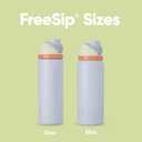 Owala FreeSip Insulated Stainless Steel Water Bottle with Straw for Sports, Travel, and School BPA-Free Sports Water Bottle, 24 oz, Beach House