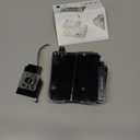 ElectroCookie Mini PC Case for Raspberry Pi 5 with Active RGB Lighting Cooler (Matte Black)