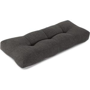 Bench Cushion for Indoor Furniture 36"x14"x4" Dark Grey 1 Pack