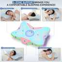 Cervical Neck Pillow for Pain Relief- Memory Foam Orthopedic Pillow, Ergonomic Contour Pillows for Side/Back/Stomach Sleepers, Adjustable Height with Breathable Pillowcase(Grey)