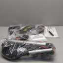 EWORK 20V Cordless String Trimmer 12-Inch Trimmer and Edger with Auto Line Feed, Electric Weed Wacker with 2.0Ah Battery and Charger & 6 Replacement Spools for Lawn, Garden, Yard, etc (Black)