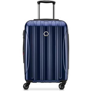 DELSEY PARIS Helium Aero Hardside Expandable Luggage with Spinner Wheels, Blue Cobalt, Carry-On Plus 21 Inch
