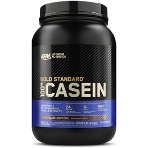 Optimum Nutrition Gold Standard 100% Micellar Casein Protein Powder, Slow Digesting, Helps Keep You Full, Overnight Muscle Recovery, Chocolate Supreme, 2 Pound  Optimum Nutrition Gold Standard 100% Micellar Casein Protein Powder, Slow Digesting, Helps Keep You Full, Overnight Muscle Recovery, Chocolate Supreme, 2 Pound