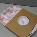 ONEderful 2-Piece Christmas Serving Tray Set with 18 Inch Large Tray and 13 Inch Dip Platter - Holiday Buffet Server for Christmas Party, Family Gathering, Birthday, BBQ - Santa Gifts (Red & White)