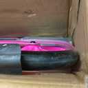 Outdoor Cruiser Kick Scooter for Ages 6+, for Kids, Teens, and Adults, Max Load 250 LBS, Foldable, 8-inch Wheels for Kids and Adults, Dual Suspension, 3 Adjustable Levels, Child Safety Approved, Pink