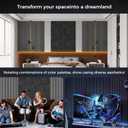 6 Pack 2-Layer Fold Soundproof Wall Panels, 24 x 12 x 0.43 in Large Sound Proof Foam Panels for Walls, 0.9lb/ft High Density, 3D Acoustic Panels,Artistic Noise Dampening Panels White&Black