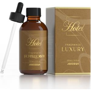 Hotel Diffuser Oil 4 Fl Oz (120ml), Hotels Lobby Fragrance Oil - Hotel Scent Essential Oil for Diffuser and Crafting, Luxury Fragrance Oil, Gift for Women & Men