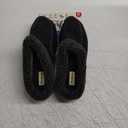 Dearfoams Mens Indoor/Outdoor Breathable Memory Foam Brendan Clog House Shoe Slipper with Wide Widths (Black, 9-10)