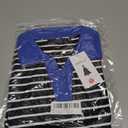 ZESICA Womens Striped Long Sleeve Tops Oversized Sweatshirt V Neck Loose Fit Tunic Tops Spring Casual Blouses (Black, S)