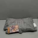 FurHaven ThermaNAP Self Warming Cat Mat/Dog Bed for Crates with Self-Warming Technology for Cozy Rest, Fully Machine Washable, Small, Plush Faux Fur, Gray