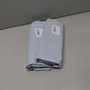 2 x Weather Stripping Door Seal Strip, 118'' Foam Weatherstripping Window Sealer Winter, Door Soundproofing Self Adhesive Window Door Insulation Strip for Exterior Door, Draft Stopper Gap Filler (White)