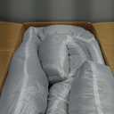 Bedfolks Orthopedic Dog Bed, Big Waterproof Dog Sofa Bed for Large Dogs, Egg Foam Pet Couch Bed with Removable Washable Cover and Nonslip Bottom, Navy Blue (38.0"L x 28.0"W x 6.5"Th)