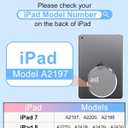 Boaretiu for iPad 9th/8th/7th Generation 10.2 Inch Case (2021/2020/2019) - Cute Cartoon with Shoulder Strap & Rotating Stand for Boys Girls Teens Soft Silicone, Green Dinosaur