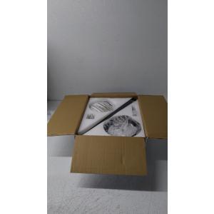 Ceiling Fans with Lights, 48 inch Low Profile Ceiling Fan with Light and Remote Control, Flush Mount, Reversible Motor, Dimmable, Noiseless, Brown Ceiling Fan for Bedroom, Indoor/Outdoor Use, Black