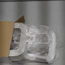 COOLWUFAN Wall Mount Holder for eero Pro 6/6E Home WiFi System - Simple and Sturdy Stand Bracket for Tri-Band Mesh Wi-Fi 6 System (White, 3 Pack)