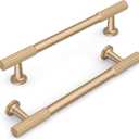 KNOKLOCK 10 Pack 5 Inch(128mm) Kitchen Cabinet Handles Champagne Bronze Cabinet Pulls Champagne Gold Kitchen Cabinet Hardware Drawer Pulls for Cupboard Wardrobe