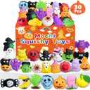 30 Pcs Halloween Mochi Squishy Toy for Kids, Party Favors Non Candy Treats