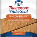 Thompsons WaterSeal Semi-Transparent Waterproofing Wood Stain and Sealer, Desert Tan, 1 Gallon