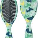Wet Brush Pet Hair Brush, Large Dog Breed Detangler - Dog Camo, Multi - De-Shedding Comb and Dematting Tool for Grooming Long or Short Haired Dogs - Tangle-Free for Less Pulling & Tugging
