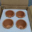 32pcs Small Mini 2" Terracotta Pot Clay Ceramic Pottery Planter, Cactus Flower Nursery Terra Cotta Pots, with Drainage Hole, for Indoor/Outdoor Succulent Plants, Crafts, Wedding Favor