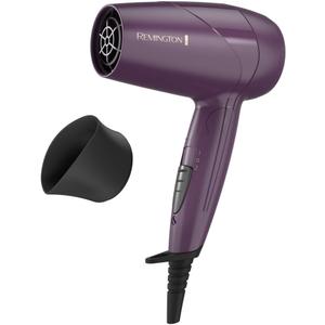 Remington Travel Hair Dryer, Folding Handle Compact Blow Dryer with Dual Voltage, Ceramic Coating & Advanced Thermal Technology, Lightweight Portable Hair Dryer for International Travel