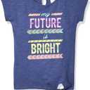 OshKosh B'Gosh Girls Short-Sleeve Tunic (Blue)