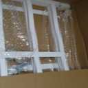 Fixed Window Safety Guard 19x 38 *2 Pack Adjustable Width Prevents Accidental Falls,Non-Egress, Tamper Resistant Screws Included,White