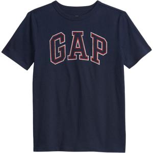 GAP Baby Boys' Short Sleeve Logo T-Shirt (Blue, XL) GAP Baby Boys' Short Sleeve Logo T-Shirt (Blue, XL)