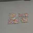 250pcs Acrylic Assorted Beads, BetterJonny AB Color Beads Pastel Beads Flower Round Star Candy Beads Plastic Loose Beads for Jewelry Making