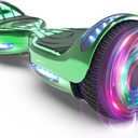 Hoverboard Certified HS2.01 Bluetooth Flash Wheel with LED Light Self Balancing Wheel Electric Scooter (Green)