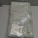 H.VERSAILTEX Linen Blackout Curtains 72 Inches Long 100% Absolutely Blackout Thermal Insulated Textured Linen Look Curtain Draperies Anti-Rust Grommet, Energy Saving with White Liner, 2 Panels, Sage