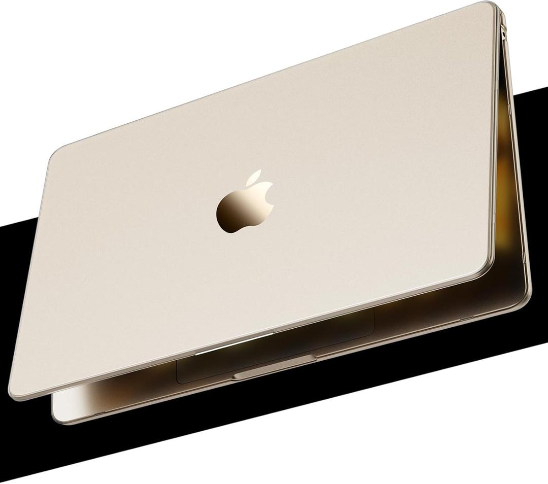 Macaset [Official Starlight] for MacBook Air 15 inch Case M4 M3 M2 2025 2024 2023 [100% Color Match] [Ultra Thin Armor] Protective Hard Shell Matte Cover for Laptop A3241 A3114 A2941 - Starlight Clear